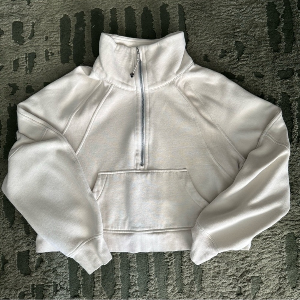 Lululemon Scuba Half Zip Funnel sweater, M/L